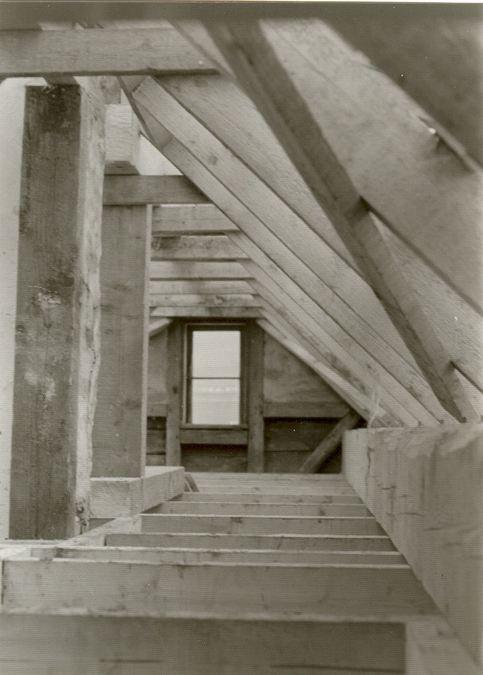 Dachkonstruktion 1978